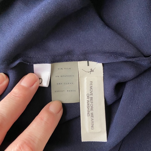 Ann Taylor Silk Pussy Bow Shirt - Picture 6 of 6